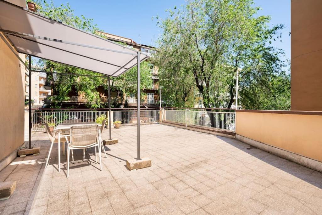 44Oz Apartment With Terrace In Monteverde ローマ エクステリア 写真